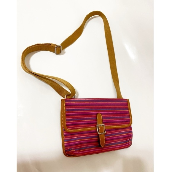Fossil Striped Mini Crossbody Bag - Picture 5 of 14